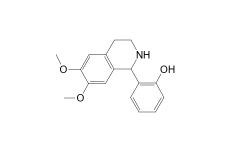 2-(6,7-Dimethoxy-1,2,3,4-tetrahydro-1-isoquinolinyl)phenol