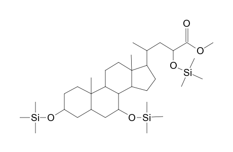 Methyl 3,7,23-tris[(trimethylsilyl)oxy]cholan-24-oate