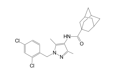 N-[1-(2,4-dichlorobenzyl)-3,5-dimethyl-1H-pyrazol-4-yl]-1-adamantanecarboxamide