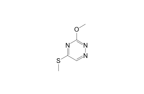3-Methoxy-5-(methylthio)-1,2,4-triazine