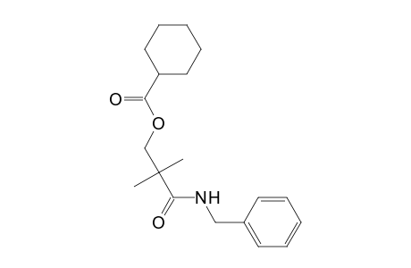 n-Benzyl-3-cyclohexaencarbonyloxy-2,2-dimethylpropanamide