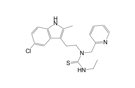 N-[2-(5-chloro-2-methyl-1H-indol-3-yl)ethyl]-N'-ethyl-N-(2-pyridinylmethyl)thiourea