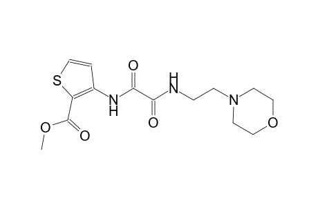 2-thiophenecarboxylic acid, 3-[[2-[[2-(4-morpholinyl)ethyl]amino]-1,2-dioxoethyl]amino]-, methyl ester