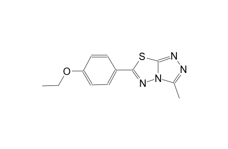 [1,2,4]triazolo[3,4-b][1,3,4]thiadiazole, 6-(4-ethoxyphenyl)-3-methyl-