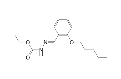 benzene, 1-[(E)-[(ethoxycarbonyl)hydrazono]methyl]-2-(pentyloxy)-