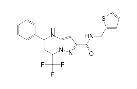 5-phenyl-N-(2-thienylmethyl)-7-(trifluoromethyl)-4,5,6,7-tetrahydropyrazolo[1,5-a]pyrimidine-2-carboxamide