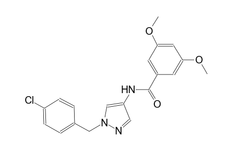 N-[1-(4-chlorobenzyl)-1H-pyrazol-4-yl]-3,5-dimethoxybenzamide