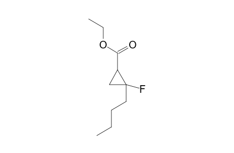 Ethyl 2-butyl-2-fluorocyclopropanecarboxylate