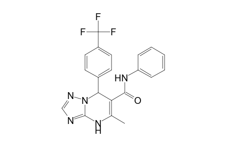 5-Methyl-N-phenyl-7-[4-(trifluoromethyl)phenyl]-4,7-dihydro[1,2,4]triazolo[1,5-a]pyrimidine-6-carboxamide