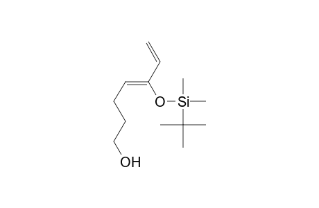 4,6-Heptadien-1-ol, 5-[[(1,1-dimethylethyl)dimethylsilyl]oxy]-, (Z)-
