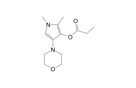 4-CARBETHOXY-1,5-METHYL-3-MORPHOLINO-PYRROLE