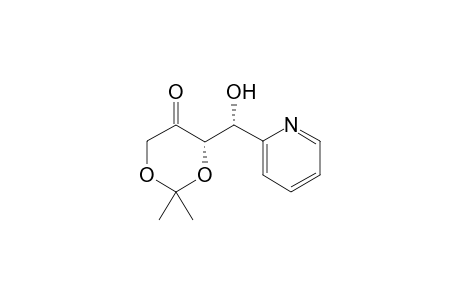 (S)-4-((R)-Hydroxy-pyridin-2-yl-methyl)-2,2-dimethyl-[1,3]dioxan-5-one