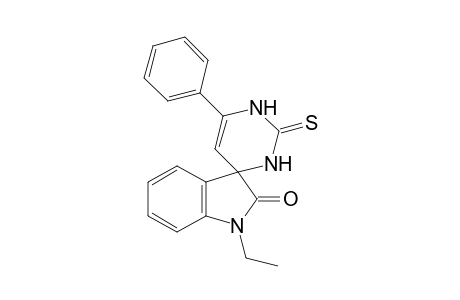 1-Ethyl-6'-phenyl-2'-thioxo-2',3'-dihydro-1???H-spiro[indole-3,4'-pyrimidin]-2(1H)-one