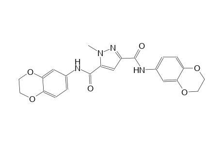1H-pyrazole-3,5-dicarboxamide, N~3~,N~5~-bis(2,3-dihydro-1,4-benzodioxin-6-yl)-1-methyl-