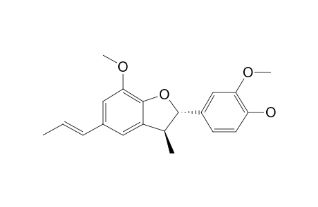 (+/-)-LICARIN-A;(+)-TRANS-DEHYDRO-DI-ISOEUGENOL