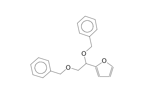 2-(1,2-Bis-benzyloxy-ethyl)-furan