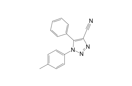 1-(4-Methylphenyl)-5-phenyl-1H-1,2,3-triazole-4-carbonitrile