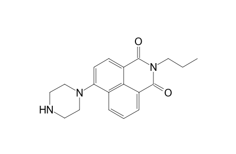 6-(1-Piperazinyl)-2-propyl-1H-benzo[de]isoquinoline-1,3(2H)-dione