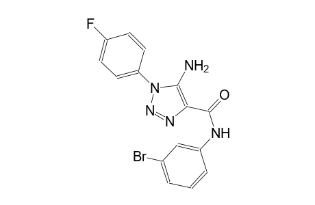 1H-1,2,3-triazole-4-carboxamide, 5-amino-N-(3-bromophenyl)-1-(4-fluorophenyl)-