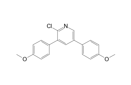 2-Chloro-3,5-bis(4-methoxyphenyl)pyridine