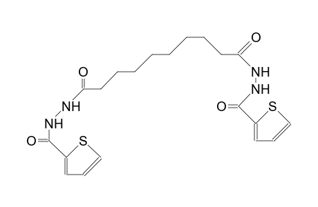 N,N'-Bis(2-thienoyl)-sebacic acid, dihydrazide
