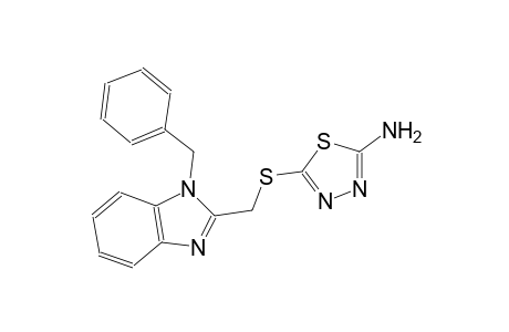 1,3,4-thiadiazol-2-amine, 5-[[[1-(phenylmethyl)-1H-benzimidazol-2-yl]methyl]thio]-