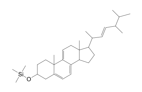 Dehydroergosterol, mono-TMS