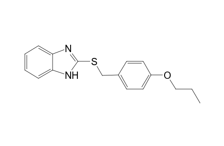 1H-Benzoimidazole, 2-(4-propoxybenzylsulfanyl)-