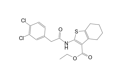 ethyl 2-{[(3,4-dichlorophenyl)acetyl]amino}-4,5,6,7-tetrahydro-1-benzothiophene-3-carboxylate