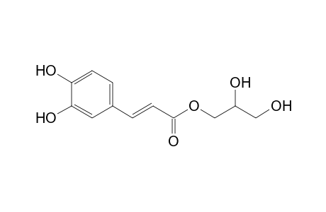 (E)-3-(3,4-dihydroxyphenyl)-2-propenoic acid 2,3-dihydroxypropyl ester