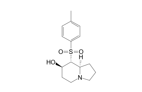 (7R*,8R*,8aR*)-8-[(p-Methylphenyl)sulfonyl]-octahydroindolizin-7-ol