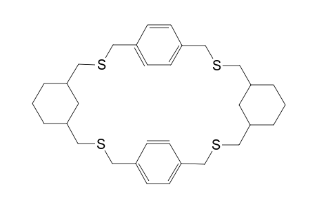 cis-3,10,18,25-Tetrathiapentacyclo[25.3.1.2(5,8).1(12,16).2(20,23)]hentriaconta-5,7,20,22,32,35-hexaene
