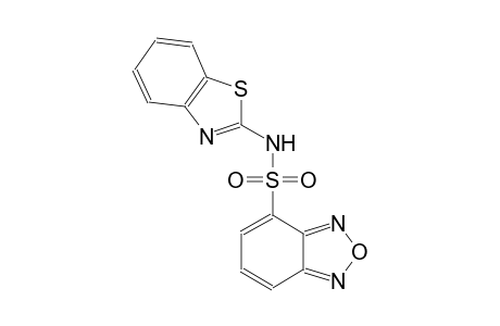 2,1,3-benzoxadiazole-4-sulfonamide, N-(2-benzothiazolyl)-