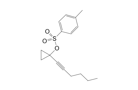 1-(hex-1-ynyl)cyclopropyl 4-methylbenzenesulfonate