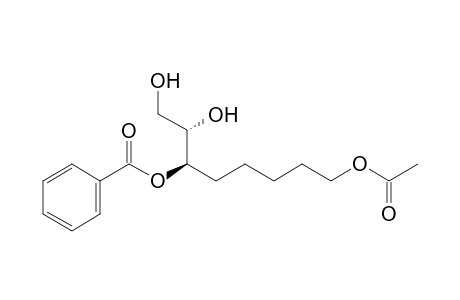(2S,3R)-3-Benzoyloxy-8-acetoxy-1,2-octandiol