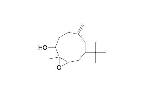 4-Oxatricyclo[8.2.0.0(3,5)]dodecan-6-ol, 5,12,12-trimethyl-9-methylene-