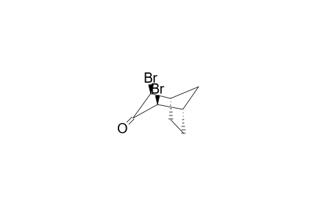 2,4-DI-AX-BROM-BICYCLO-[3.2.1]-OCTAN-3-ON