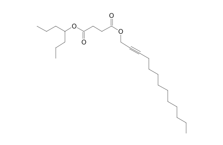 Succinic acid, tridec-2-yn-1-yl 4-heptyl ester