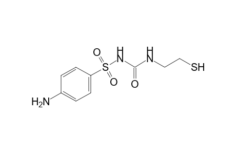 1-(2-mercaptoethyl)-3-sulfanilylurea