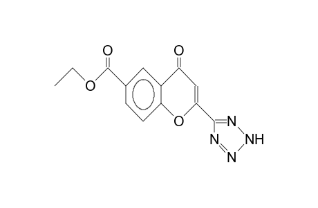 2-(Tetrazol-5-yl)-6-ethoxycarbonyl-chromone