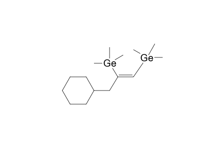 (Z)-(3-Cyclohexylprop-1-ene-1,2-diyl)bis(trimethylgermane)