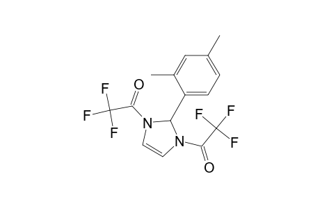 1H-Imidazole, 2-(2,4-dimethylphenyl)-2,3-dihydro-1,3-bis(trifluoroacetyl)-