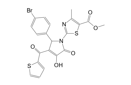 methyl 2-[2-(4-bromophenyl)-4-hydroxy-5-oxo-3-(2-thienylcarbonyl)-2,5-dihydro-1H-pyrrol-1-yl]-4-methyl-1,3-thiazole-5-carboxylate