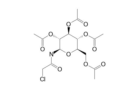 2,3,4,6-TETRA-O-ACETYL-N-CHLOROACETYL-BETA-D-GLUCOPYRANOSYLAMINE
