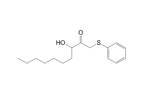 3-Hydroxy-1-(phenylsulfanyl)-2-decanone
