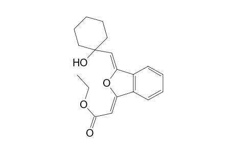 Ethyl (Z)-2-[(Z)-3-(1-Hydroxycyclohexyl-methylene)isobenzofuran-1(3H)-ylidene]acetate