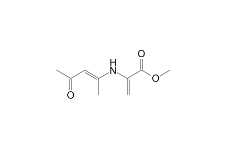 2-[[(E)-3-keto-1-methyl-but-1-enyl]amino]acrylic acid methyl ester