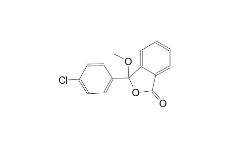 3-(4-chlorophenyl)-3-methoxy-2-benzofuran-1(3H)-one