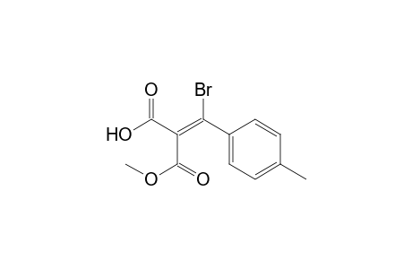 (E)-Methyl HYdrogen (.alpha.-Bromo-p-methylbenzylidene)malonate