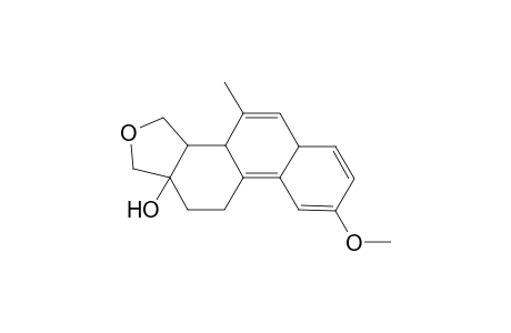 8-Methoxy-11a-hydroxy-4-methyl-1,3,3a,5a,10,11,11a,11b-octafurano[3,4-a]phenanthrene